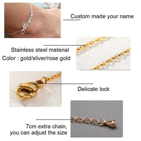 Personalized Custom Name Anklet